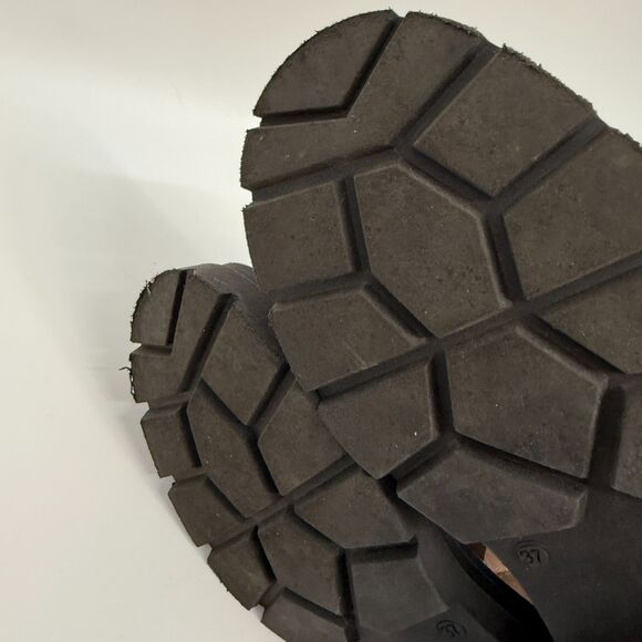 Free People Delaney Fisherman Women's Dark Sand Platform Sandals Chunky Size 6.5 - Picture 7 of 12